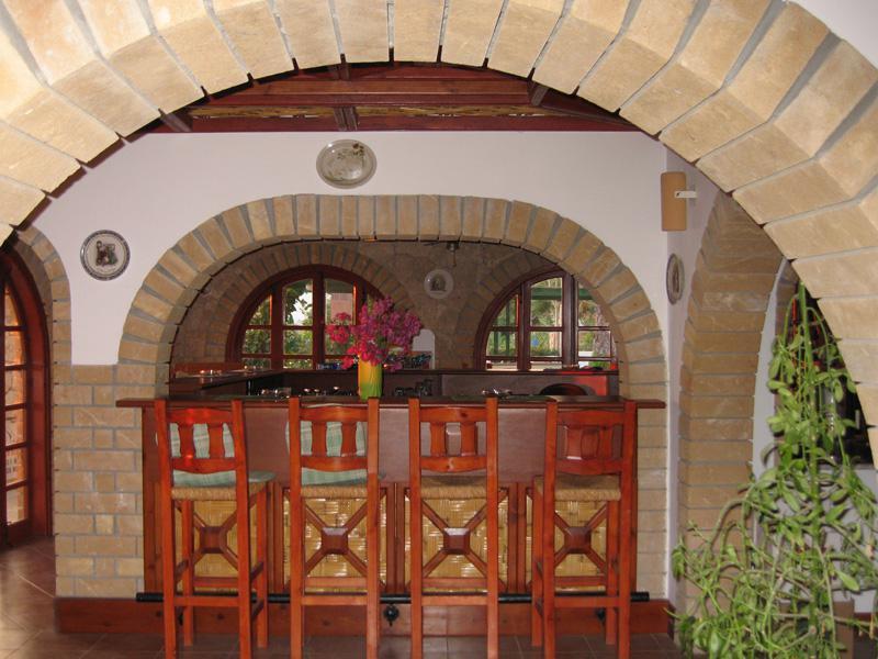 Topset Hotel Agios Georgios  Restaurace fotografie